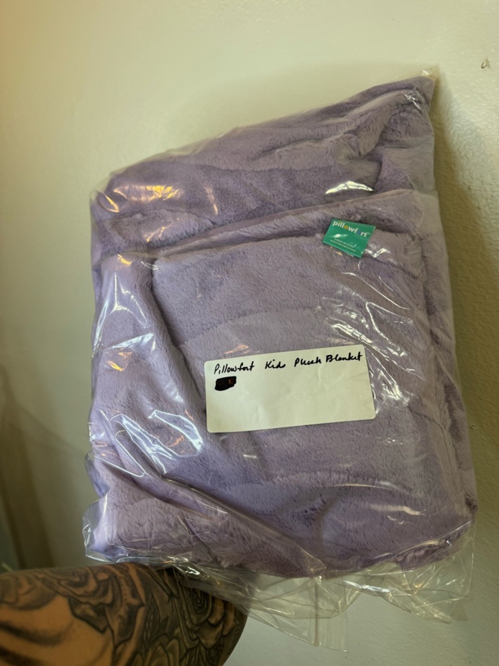 Pillowfort Soft Lavender Plush Blanket